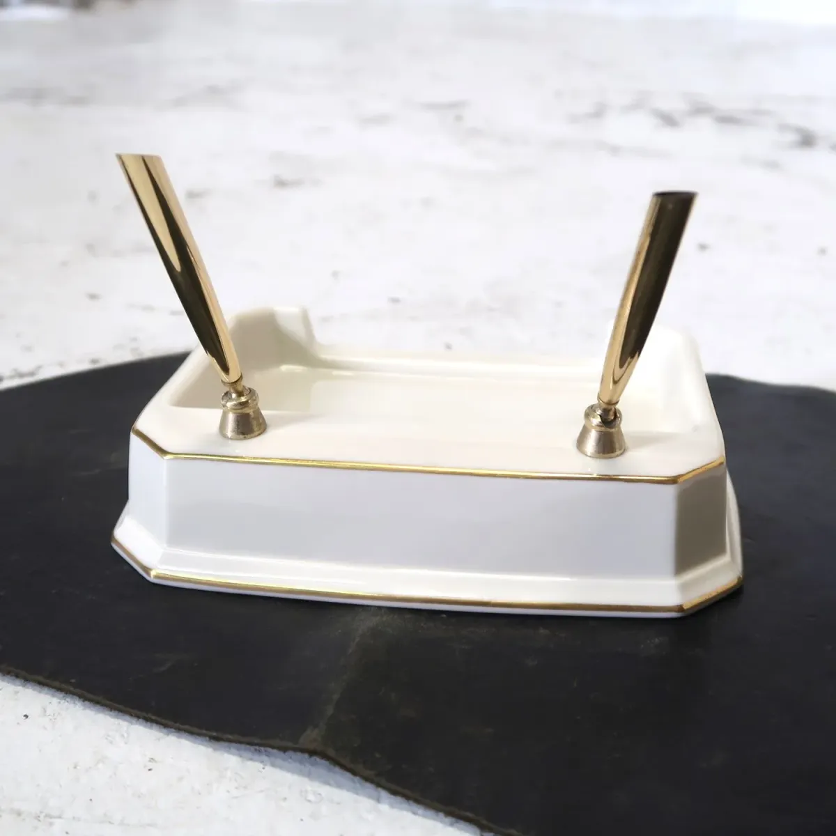 LENOX ビンテージ ペンスタンド セラミック