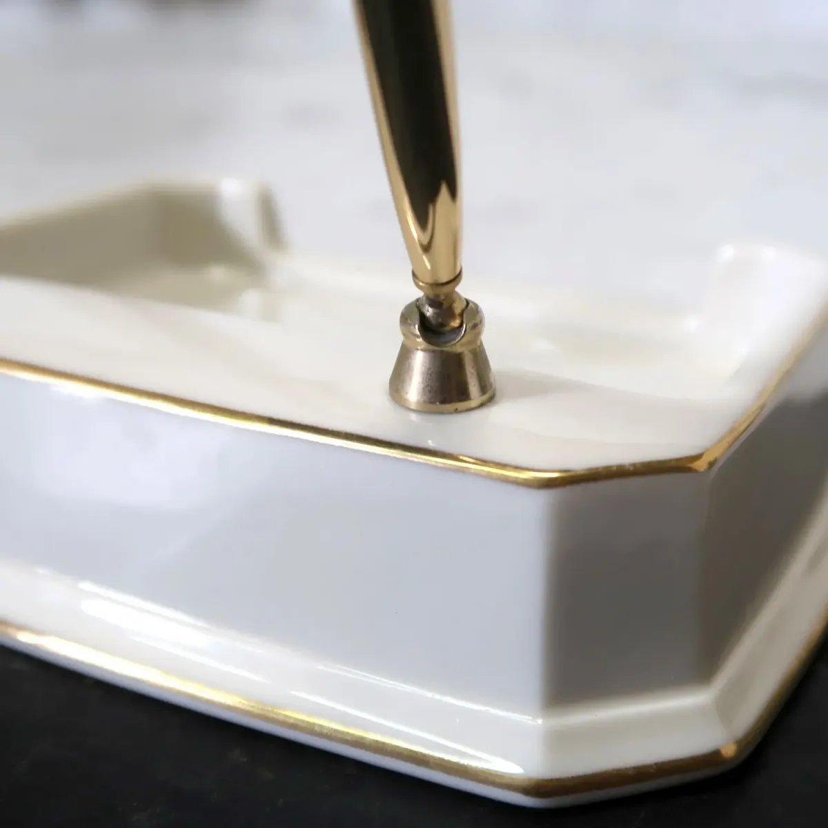 LENOX ビンテージ ペンスタンド セラミック