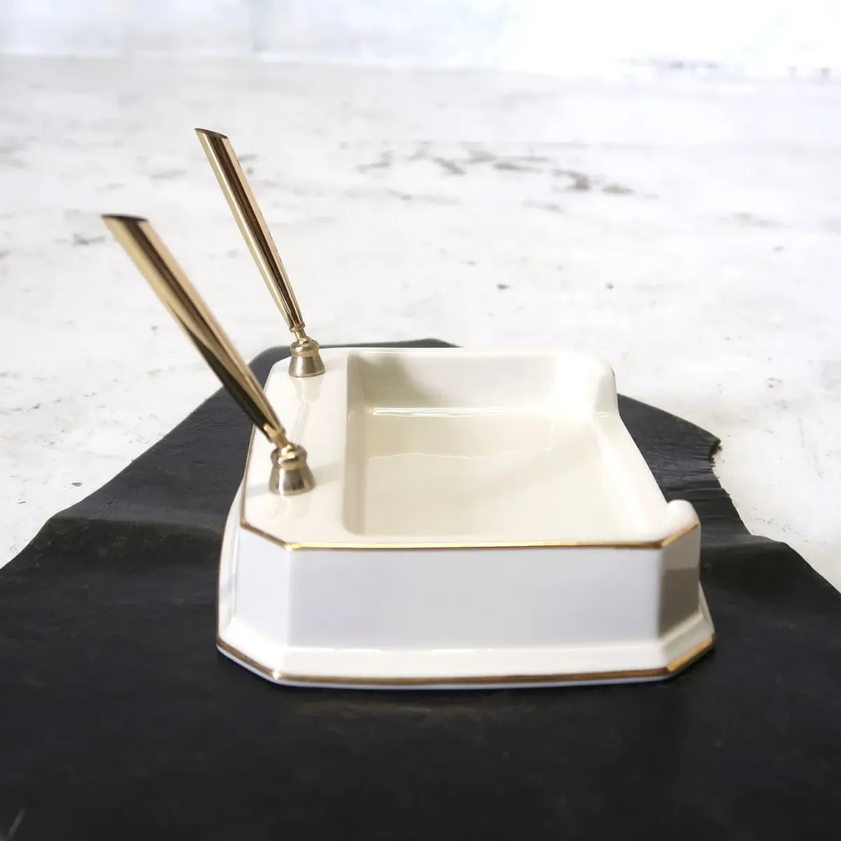 LENOX ビンテージ ペンスタンド セラミック