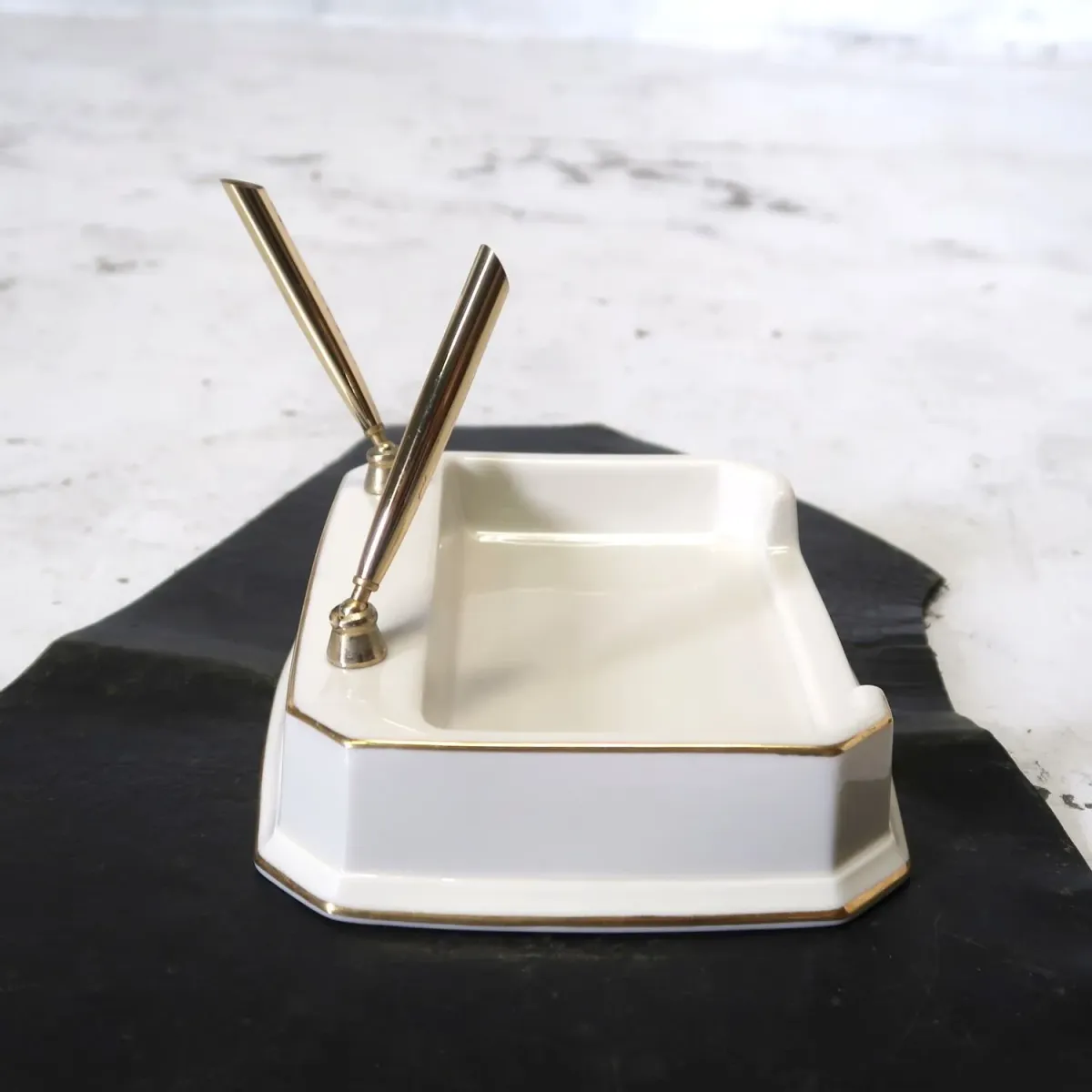 LENOX ビンテージ ペンスタンド セラミック