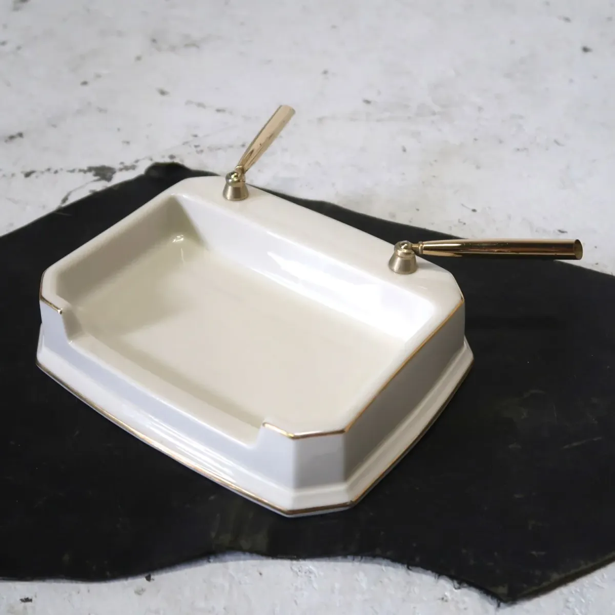 LENOX ビンテージ ペンスタンド セラミック