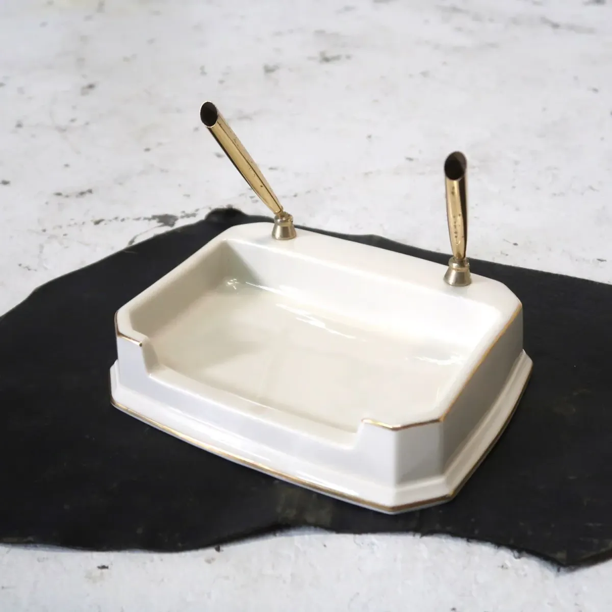 LENOX ビンテージ ペンスタンド セラミック