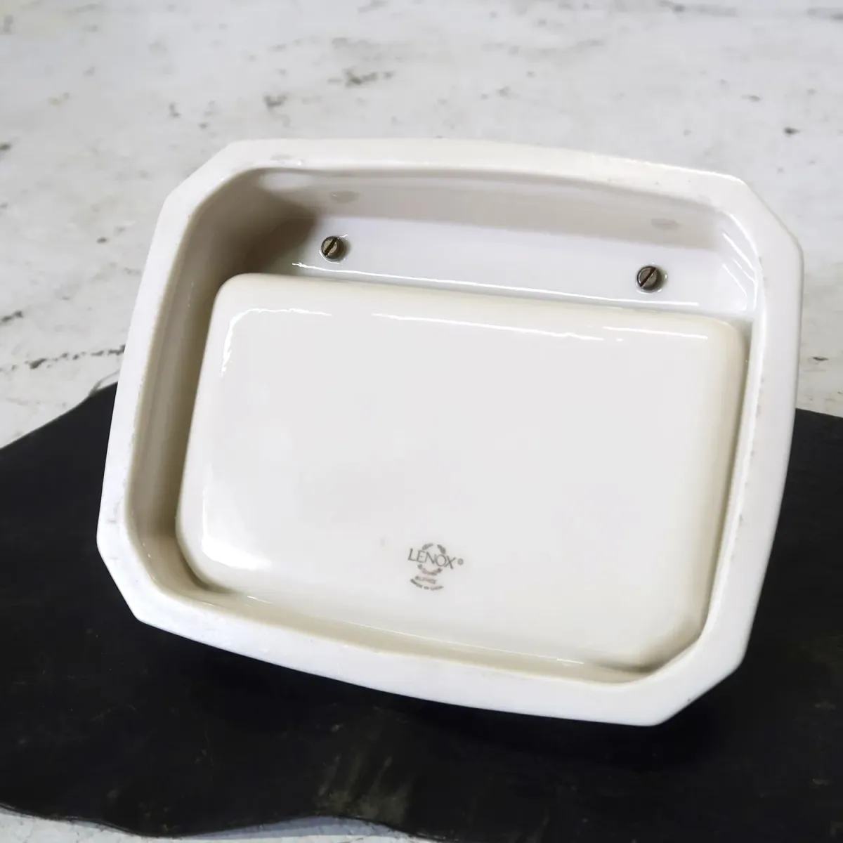 LENOX ビンテージ ペンスタンド セラミック