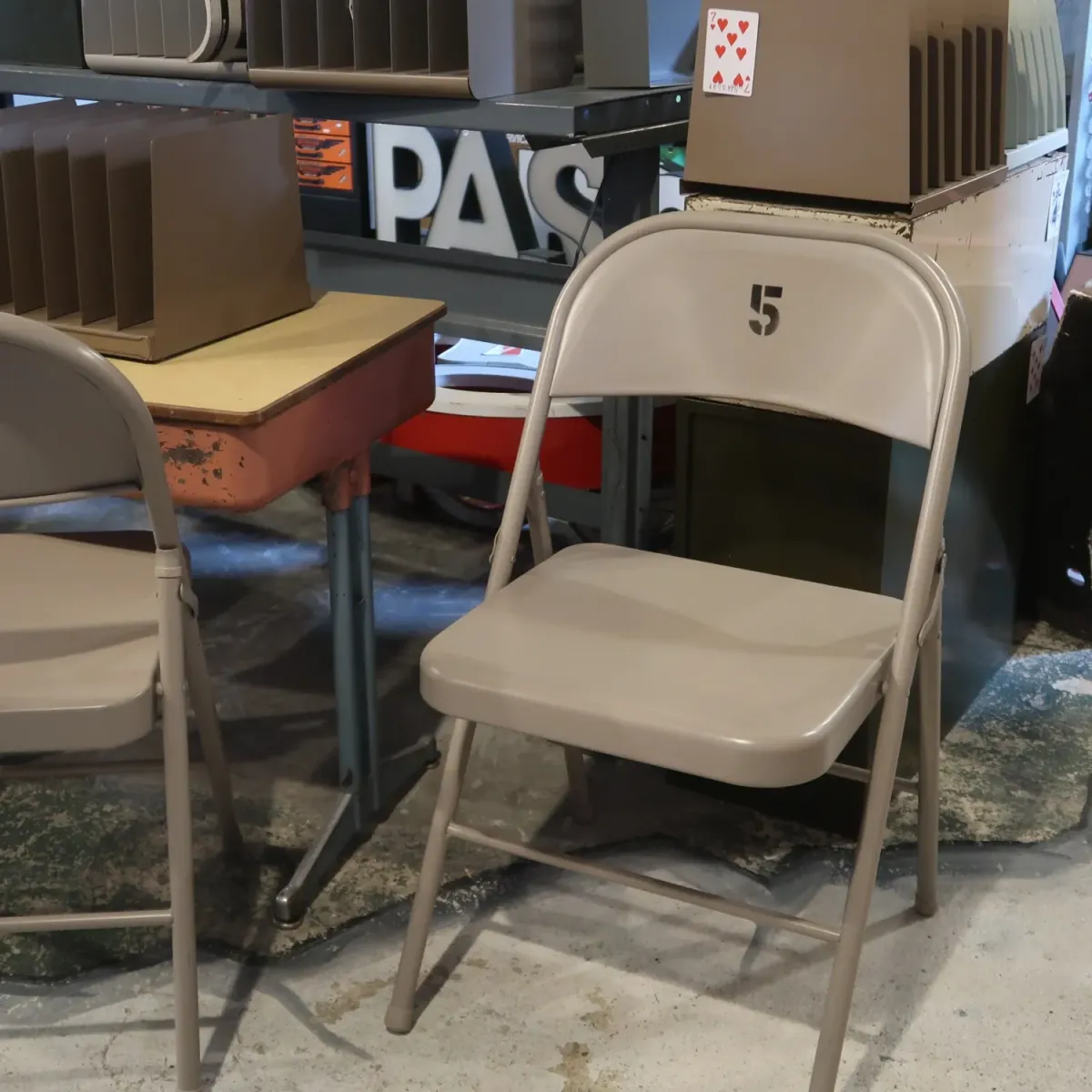 COSCO メタルチェア フォールディング