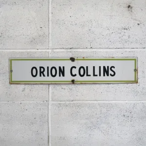 ORION COLLINS ビンテージ ホーローサイン
