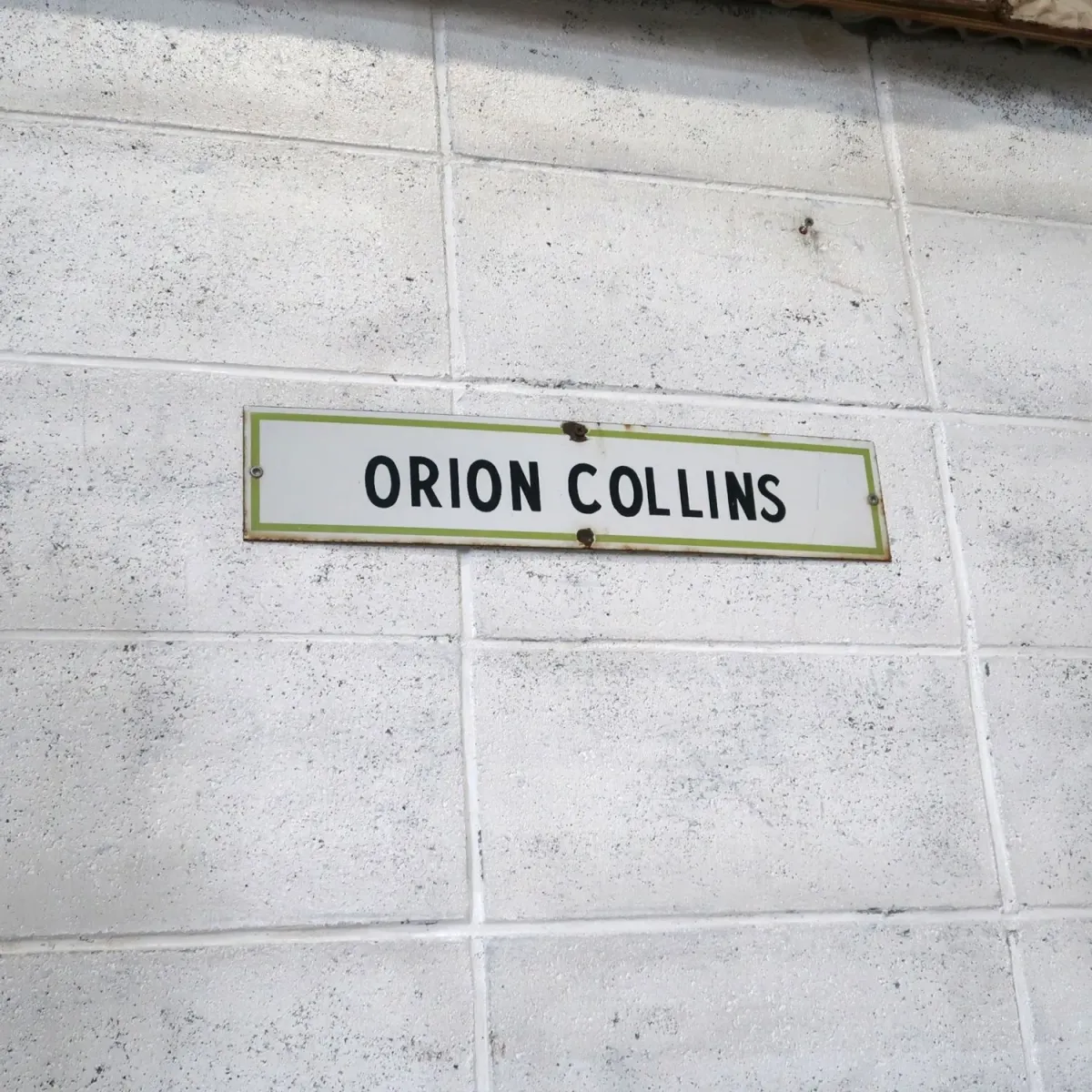 ORION COLLINS ビンテージ ホーローサイン