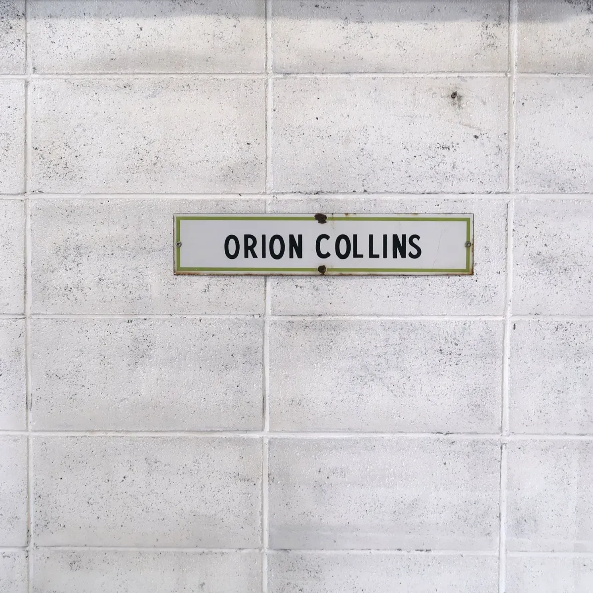 ORION COLLINS ビンテージ ホーローサイン