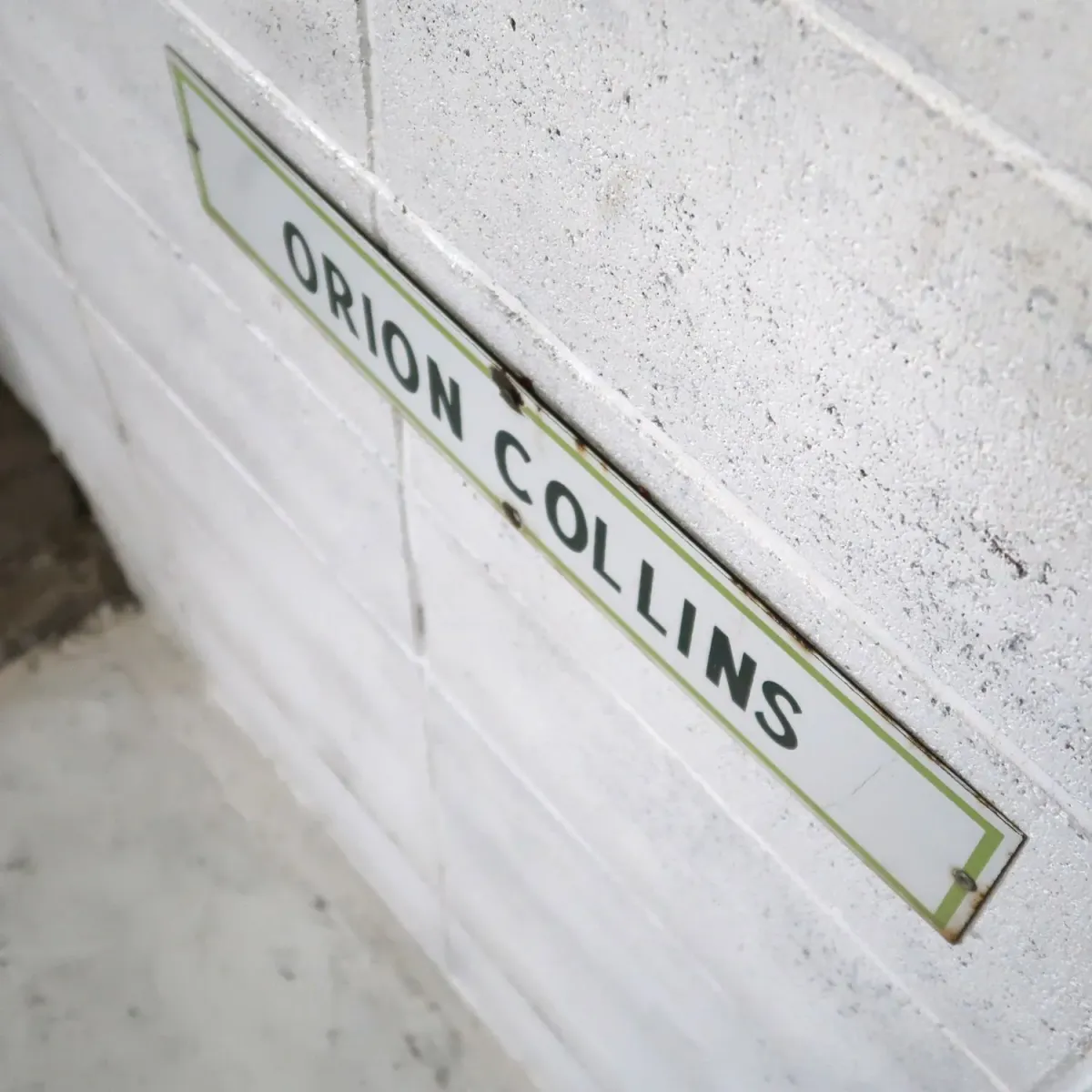 ORION COLLINS ビンテージ ホーローサイン
