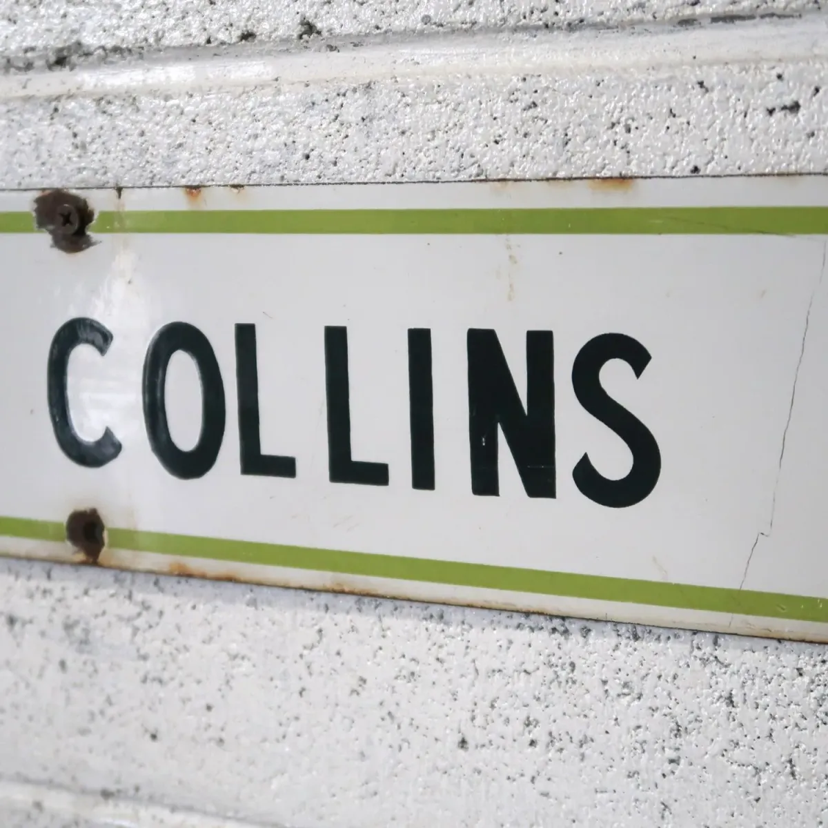 ORION COLLINS ビンテージ ホーローサイン