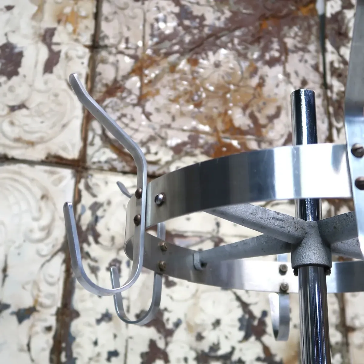 ビンテージ メタルハンガーラック