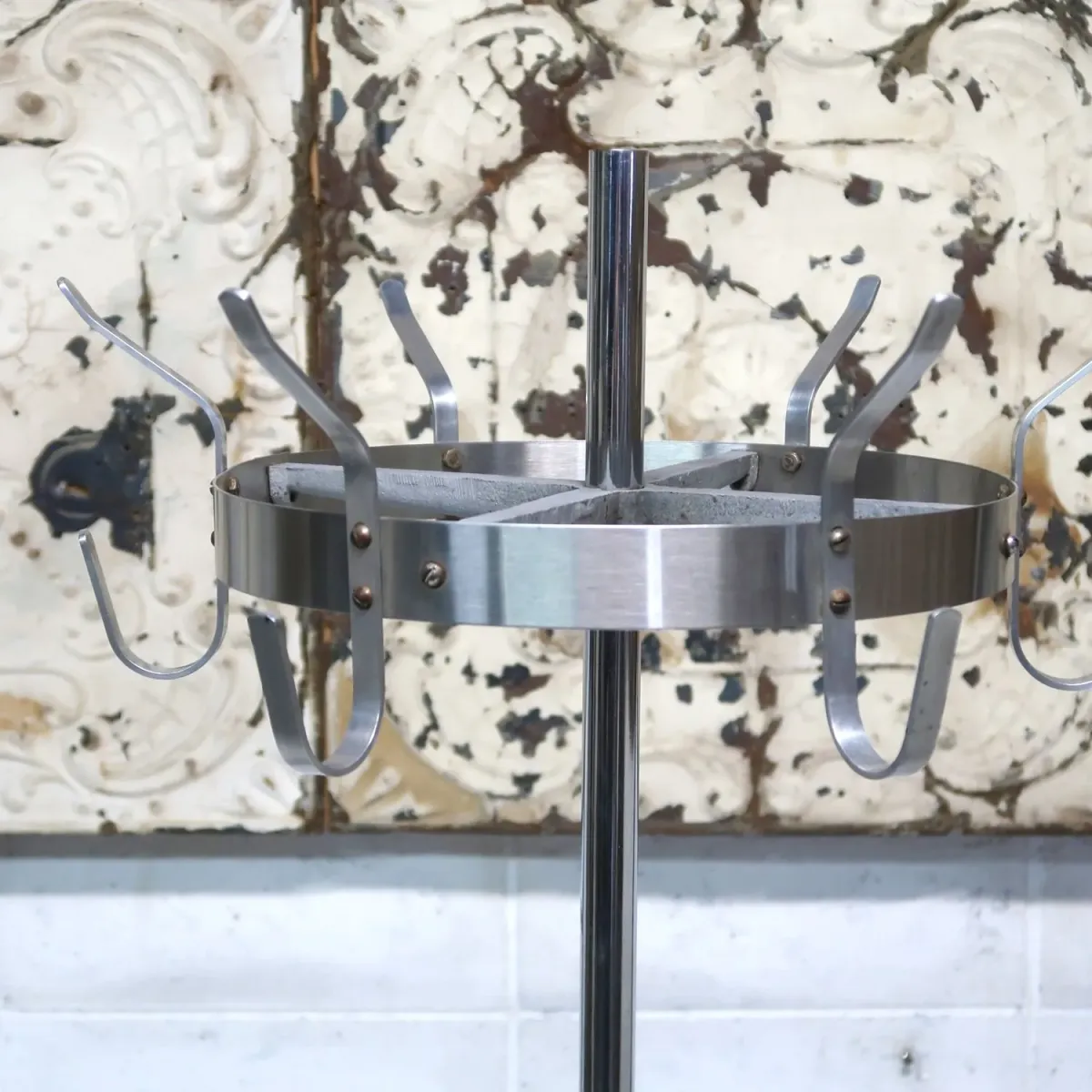 ビンテージ メタルハンガーラック