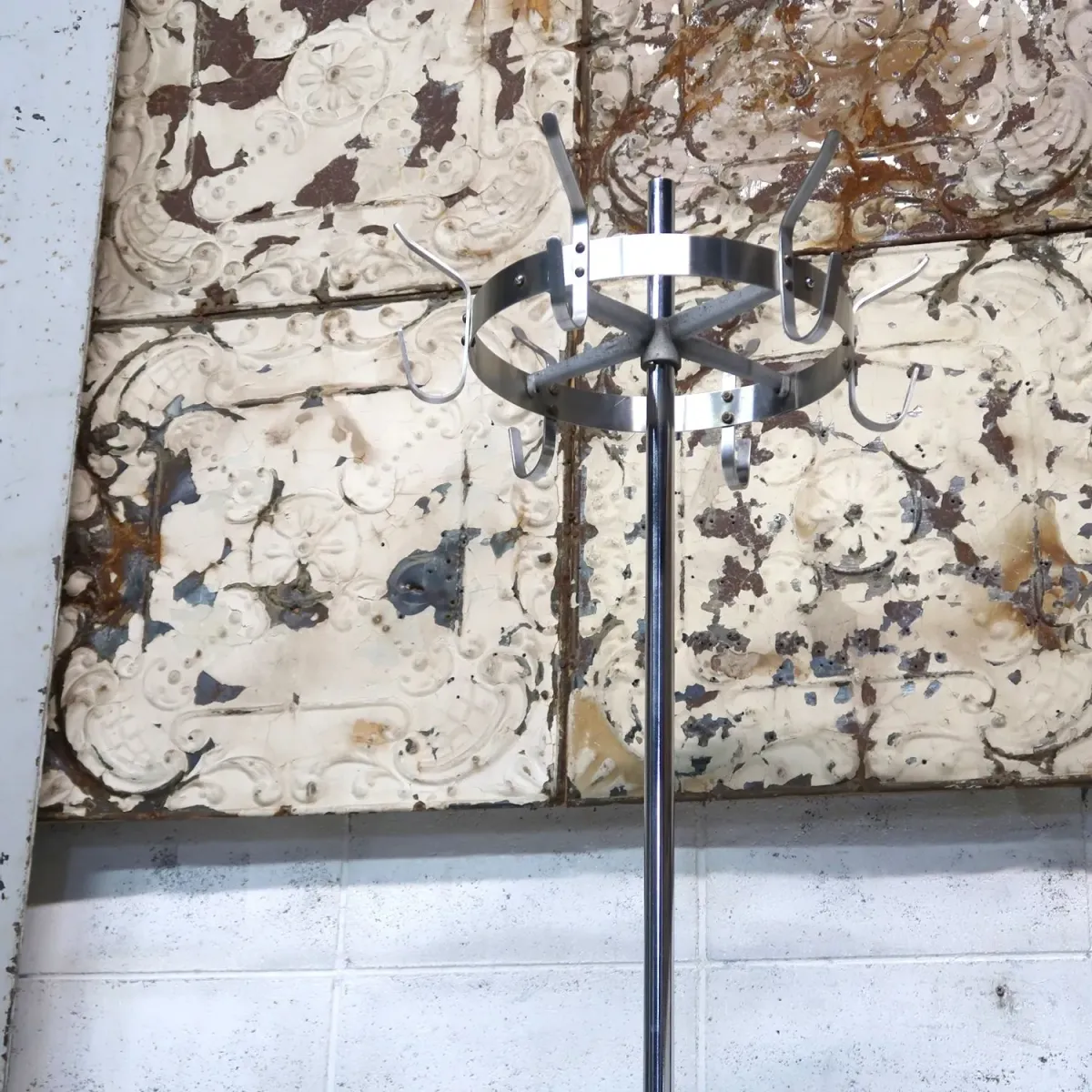 ビンテージ メタルハンガーラック