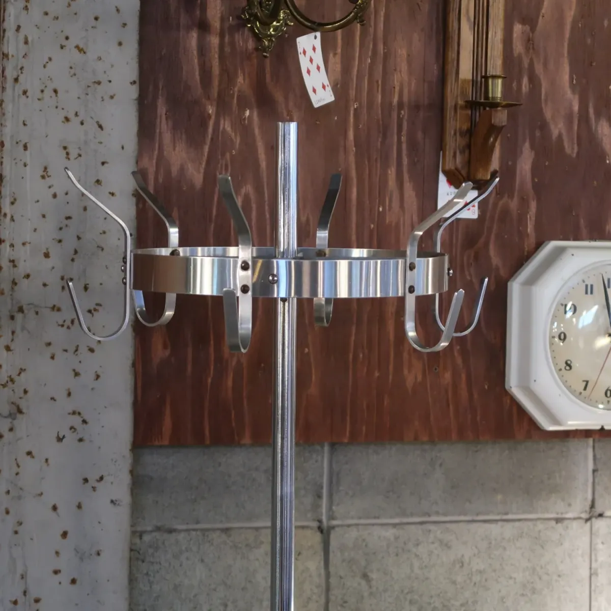 ビンテージ メタルハンガーラック