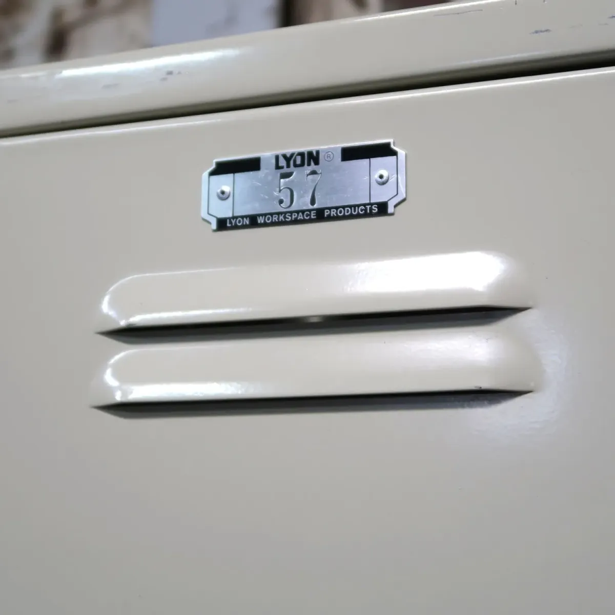 LYON ビンテージ メタルロッカー