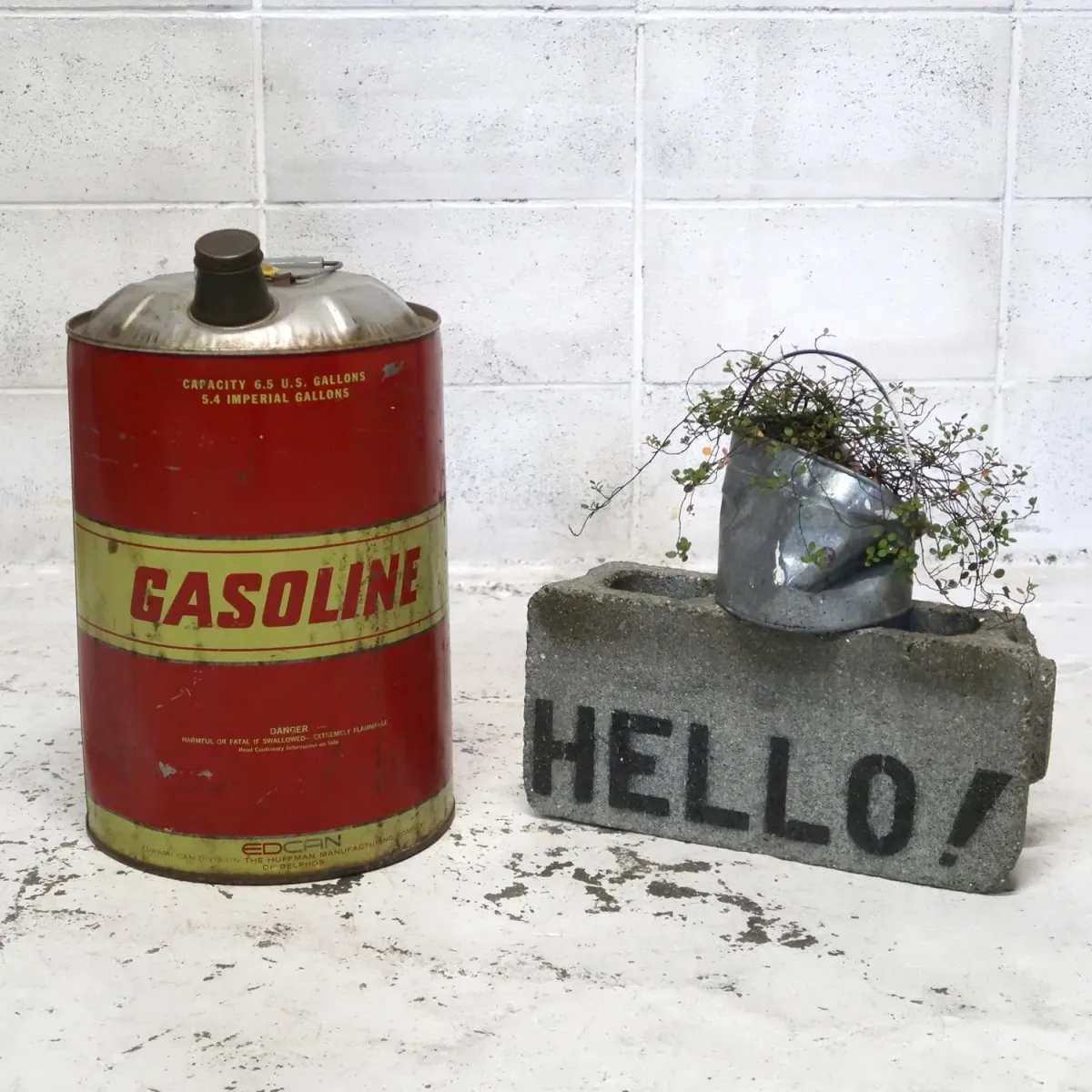 ビンテージ ガソリン缶