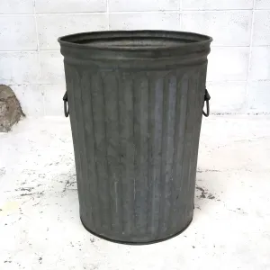 ビンテージ メタル 大型ゴミ箱
