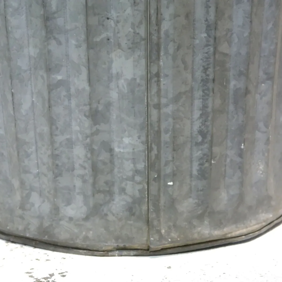 ビンテージ メタル 大型ゴミ箱