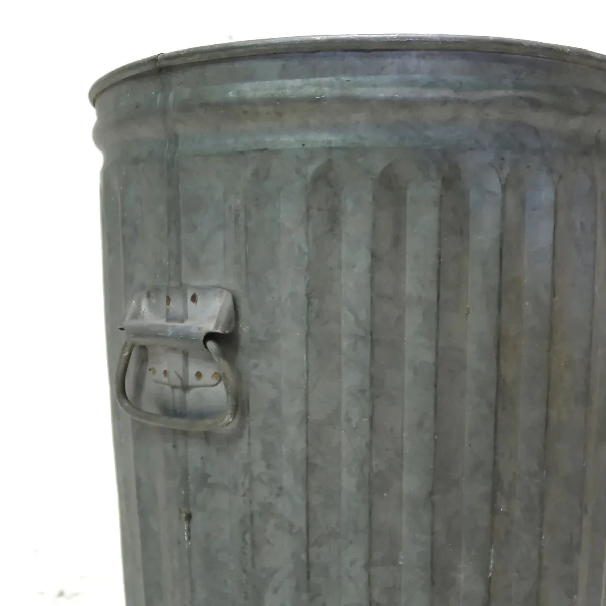 ビンテージ メタル 大型ゴミ箱