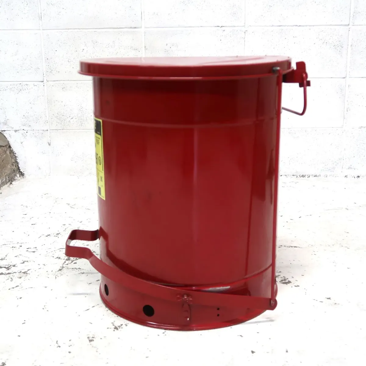 JUSTRITE 大型メタルゴミ箱