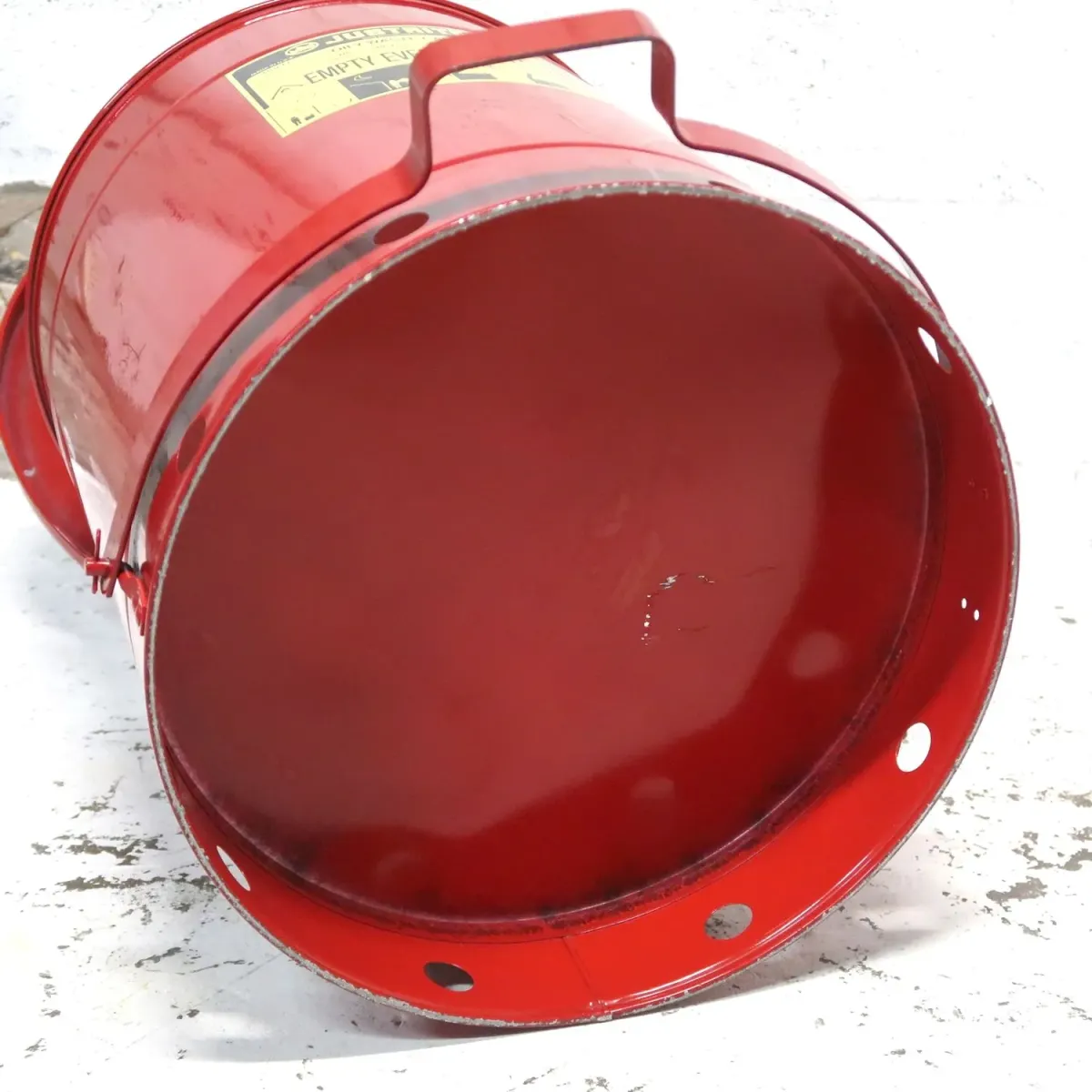 JUSTRITE 大型メタルゴミ箱