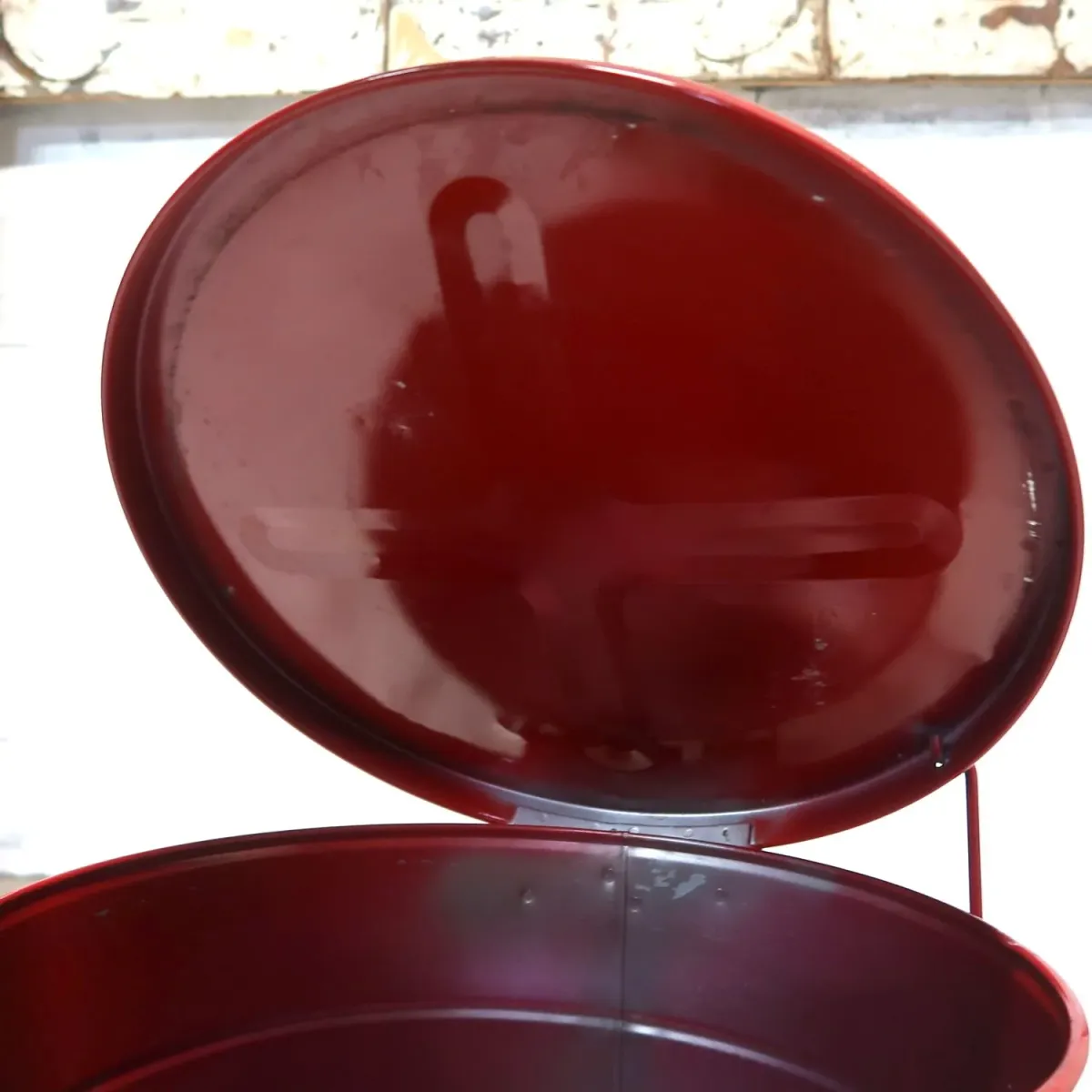 JUSTRITE 大型メタルゴミ箱