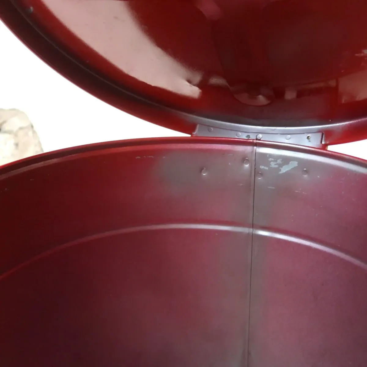 JUSTRITE 大型メタルゴミ箱