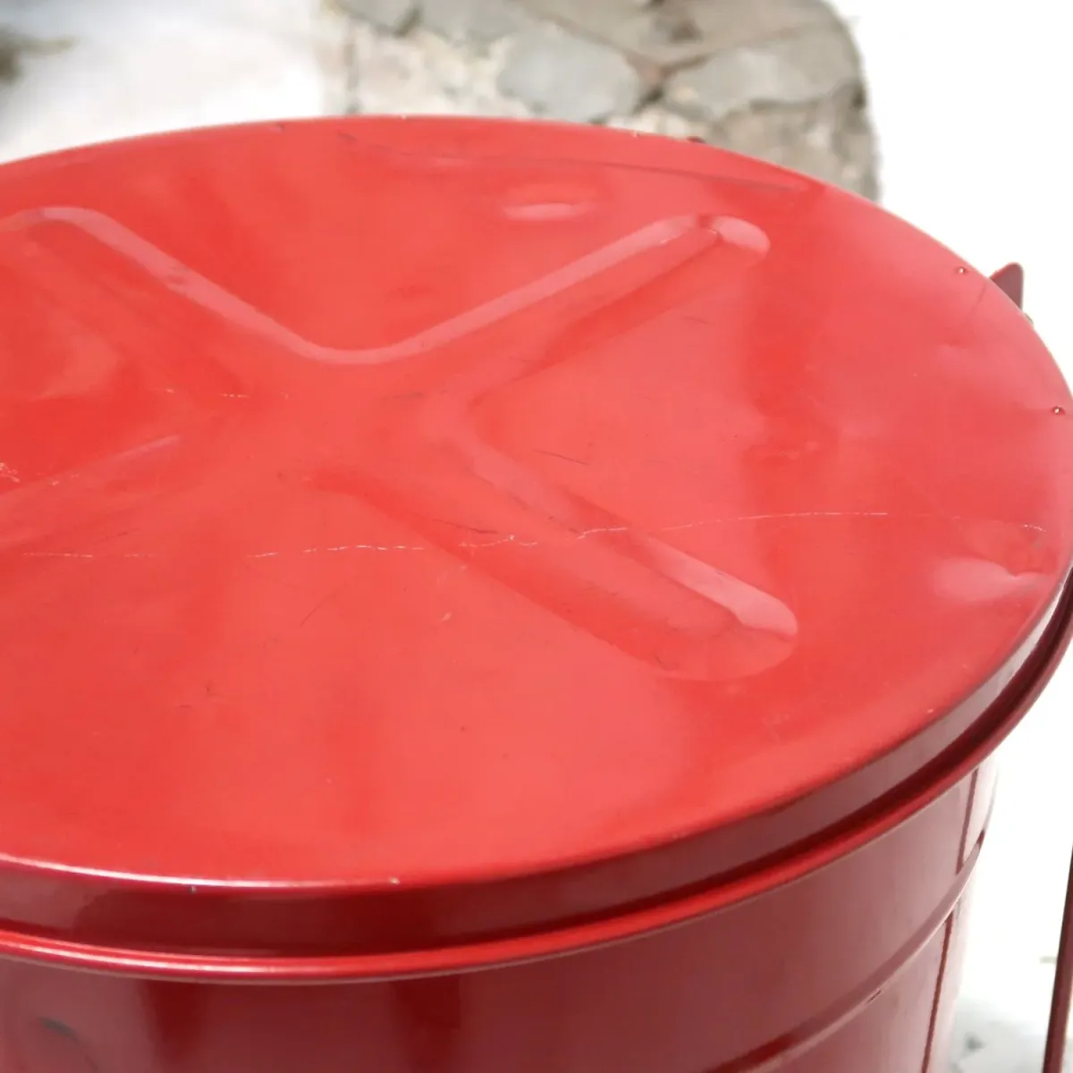 JUSTRITE 大型メタルゴミ箱