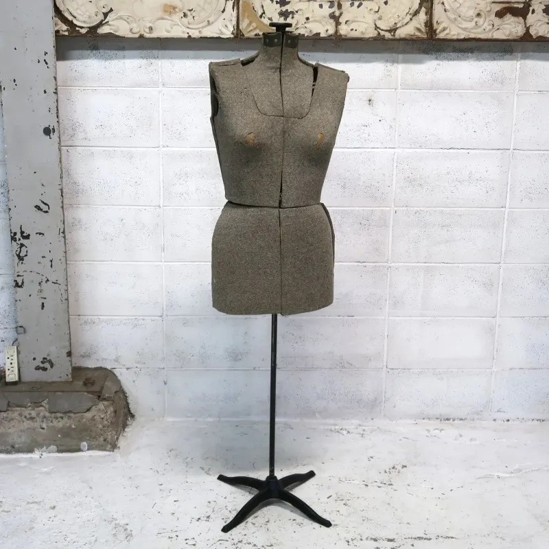 40's～ アンティーク ドレスフォーム トルソー