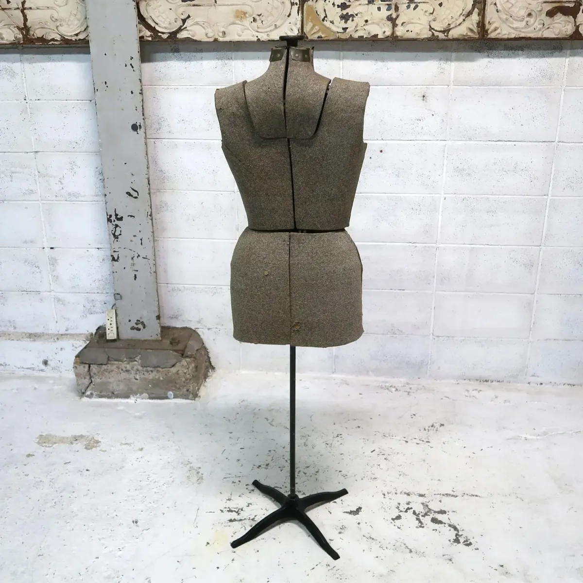 40's～ アンティーク ドレスフォーム トルソー