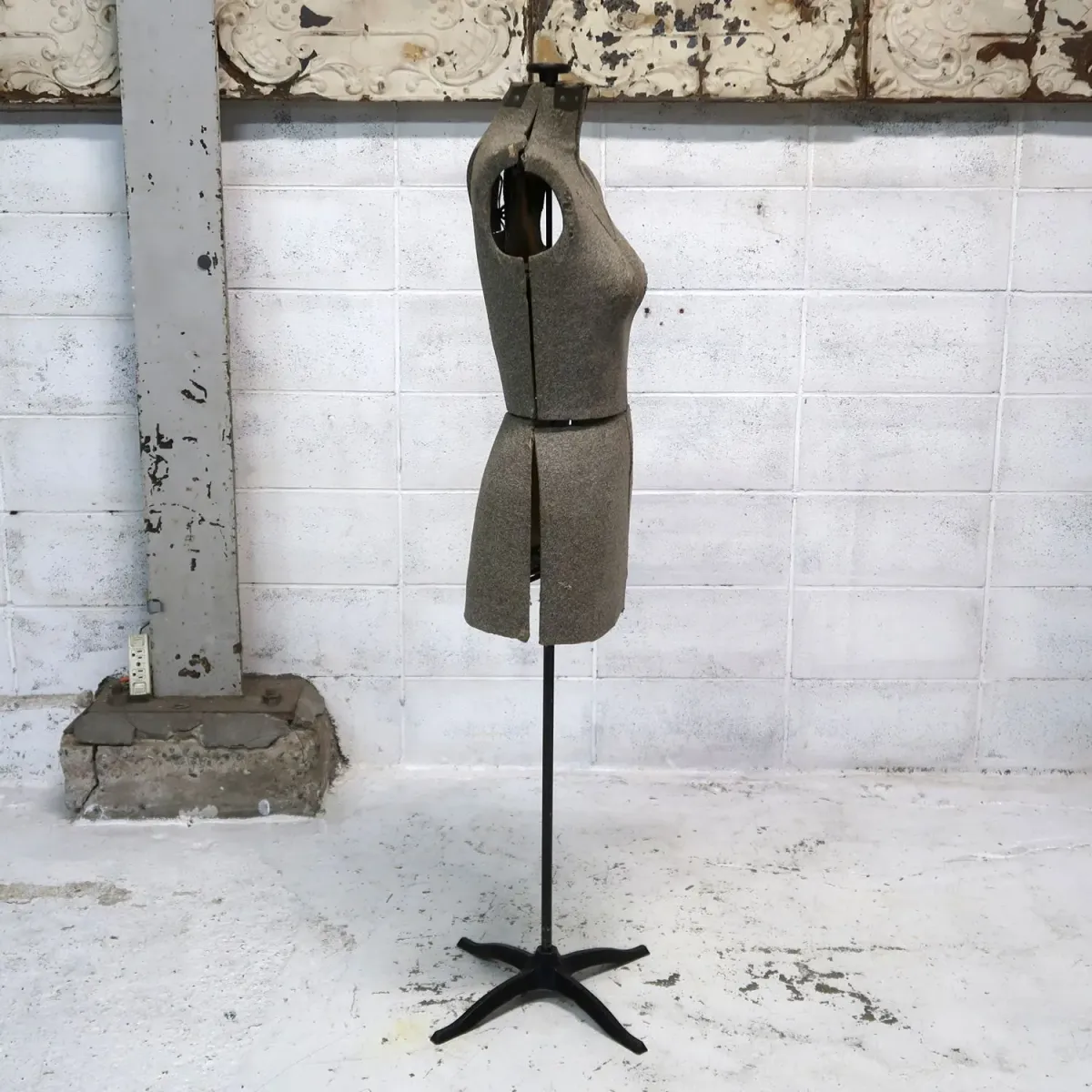 40's～ アンティーク ドレスフォーム トルソー