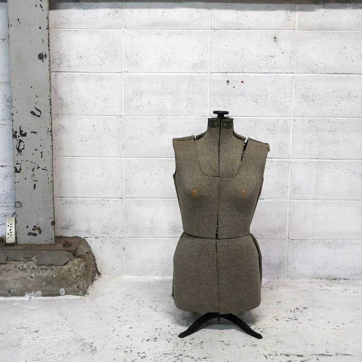 40's～ アンティーク ドレスフォーム トルソー