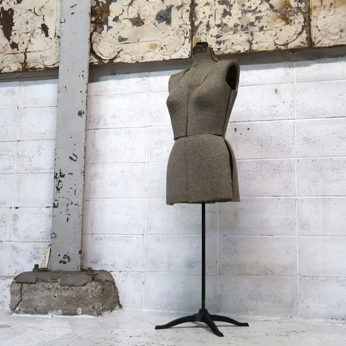 40's～ アンティーク ドレスフォーム トルソー