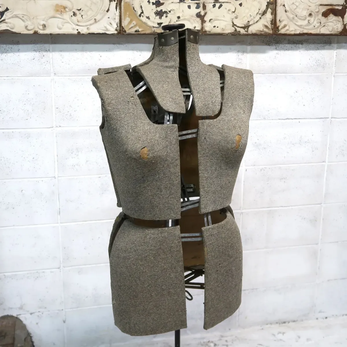 40's～ アンティーク ドレスフォーム トルソー