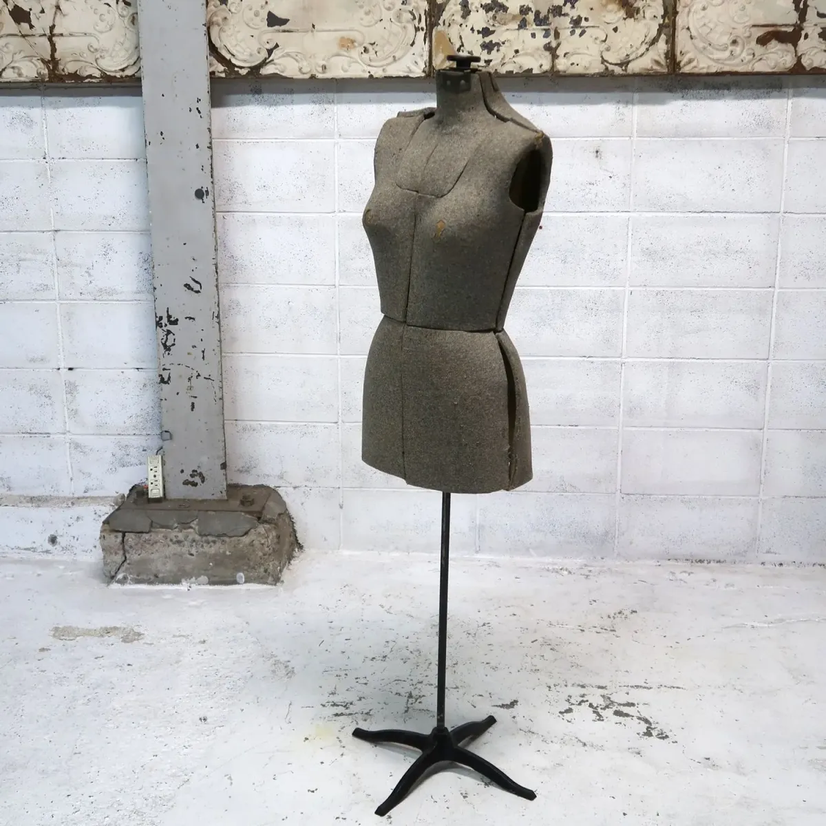 40's～ アンティーク ドレスフォーム トルソー