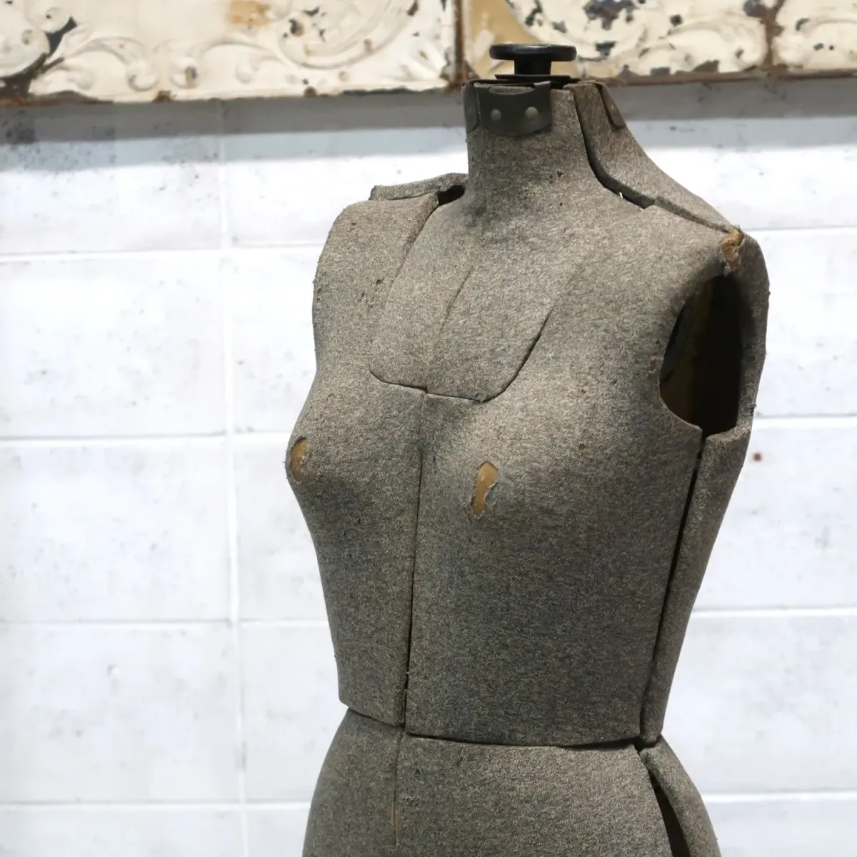 40's～ アンティーク ドレスフォーム トルソー