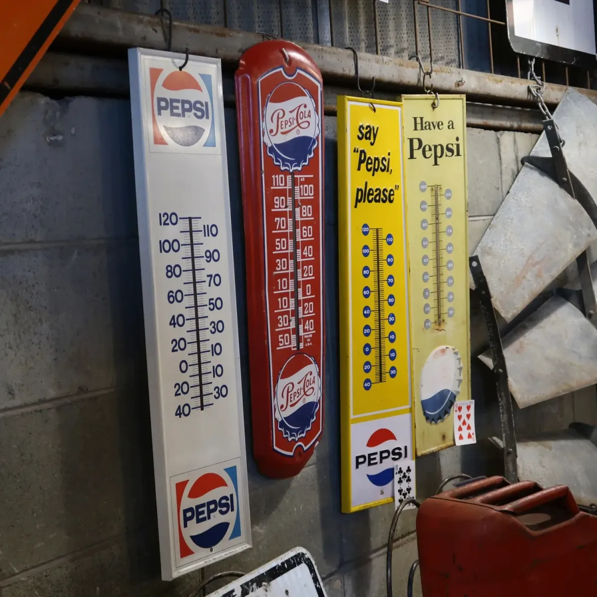 70's ペプシコーラ ビンテージ 温度計