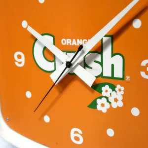 ORANGE Crush ビンテージ ウォールクロック