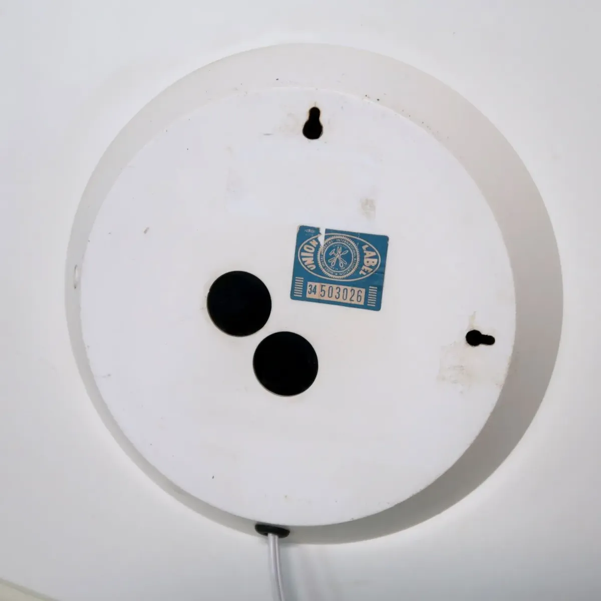 ORANGE Crush ビンテージ ウォールクロック