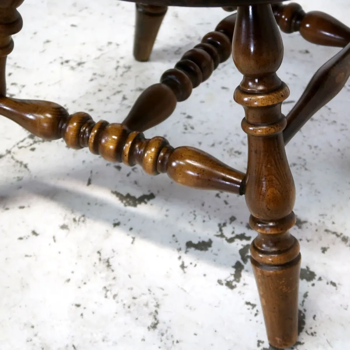 アンティーク ウッド キャプテンチェア