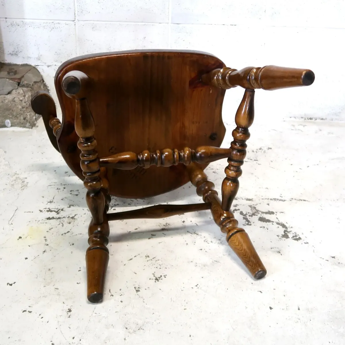 アンティーク ウッド キャプテンチェア