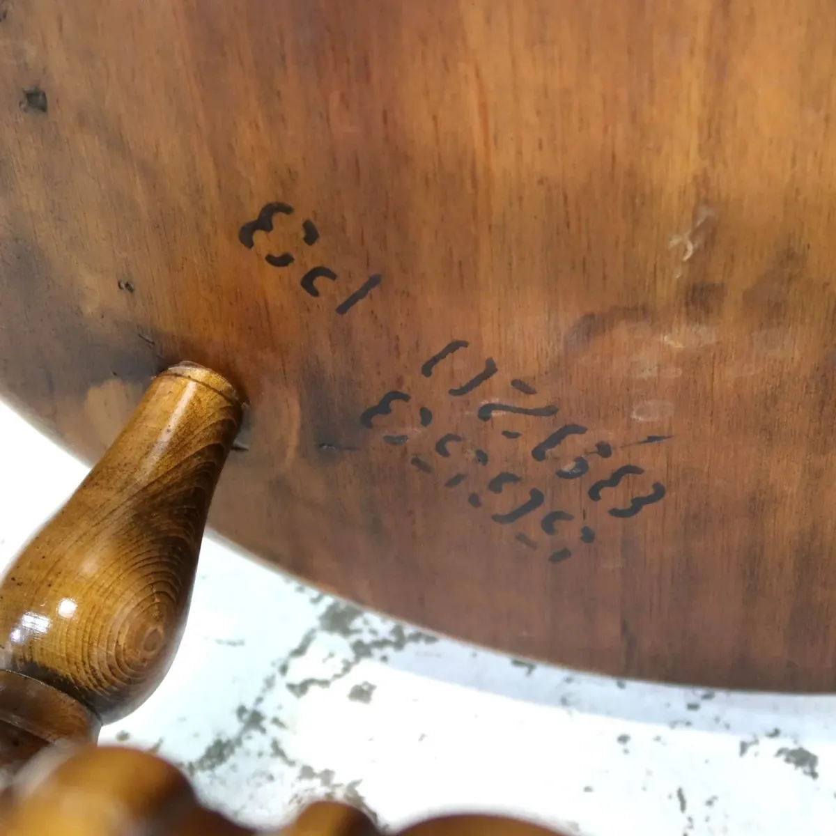 アンティーク ウッド キャプテンチェア