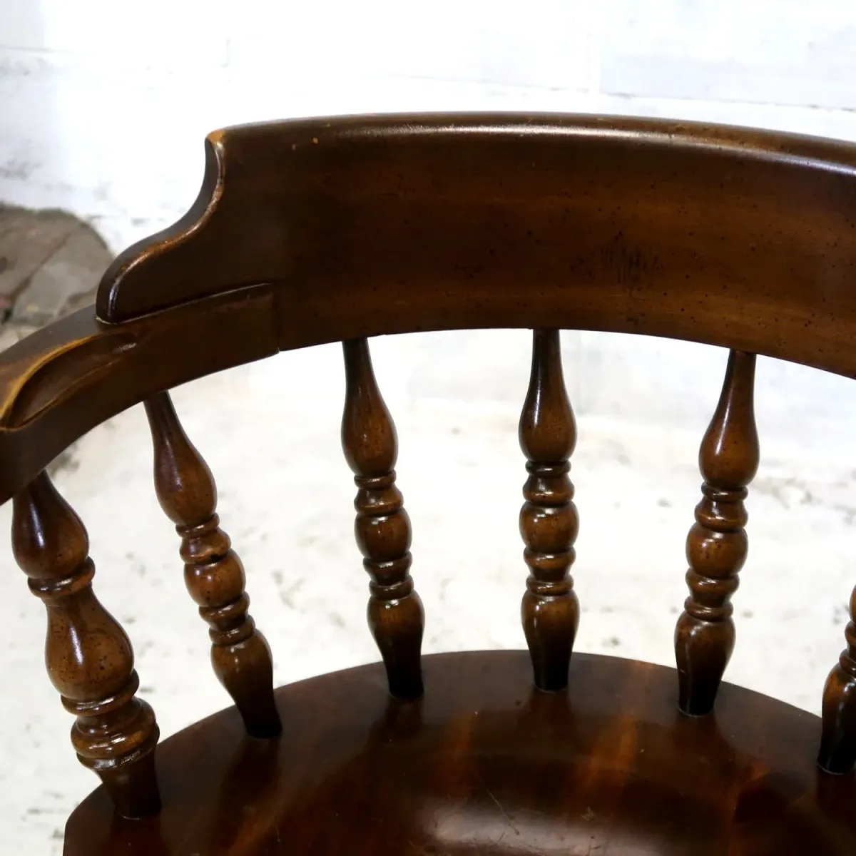 アンティーク ウッド キャプテンチェア