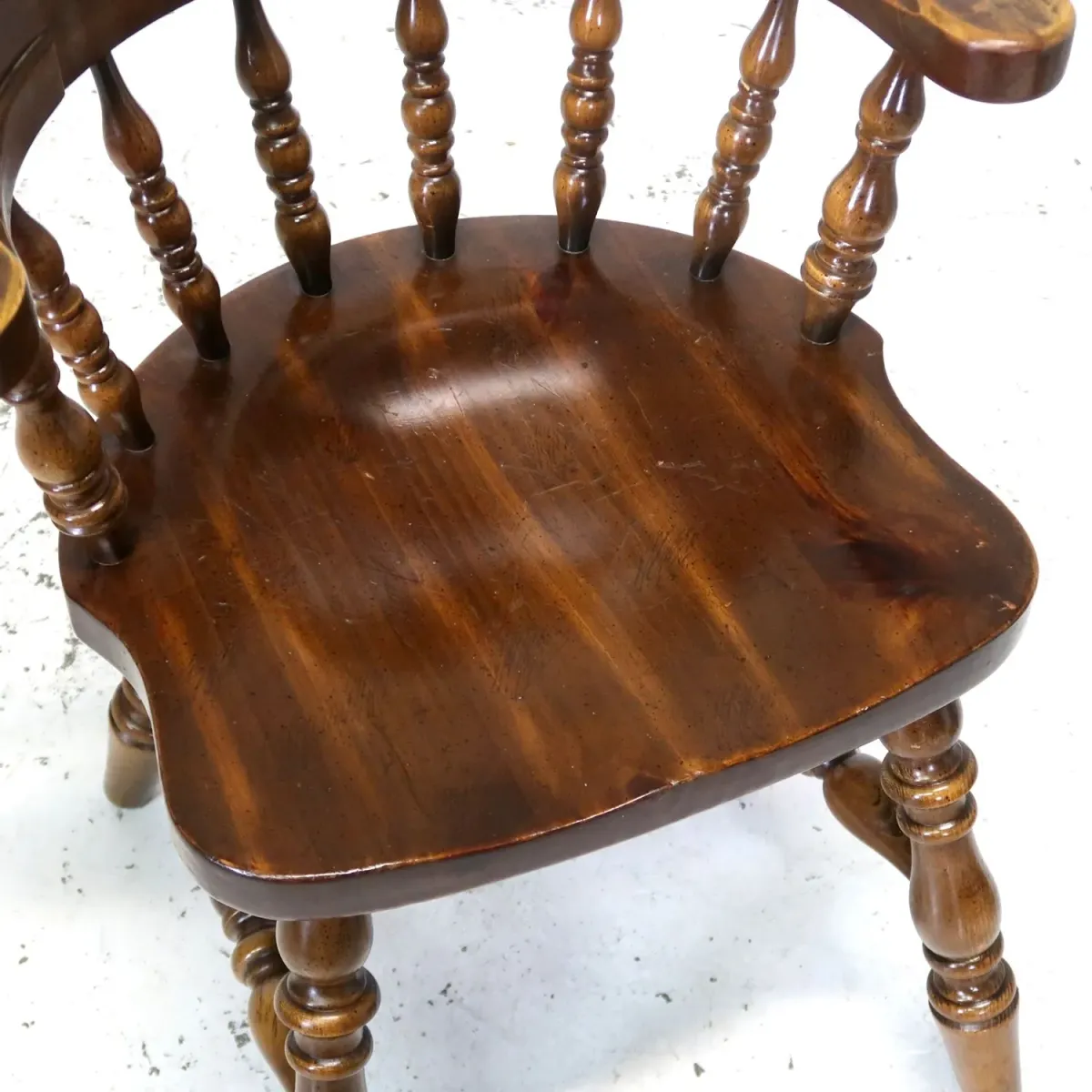 アンティーク ウッド キャプテンチェア