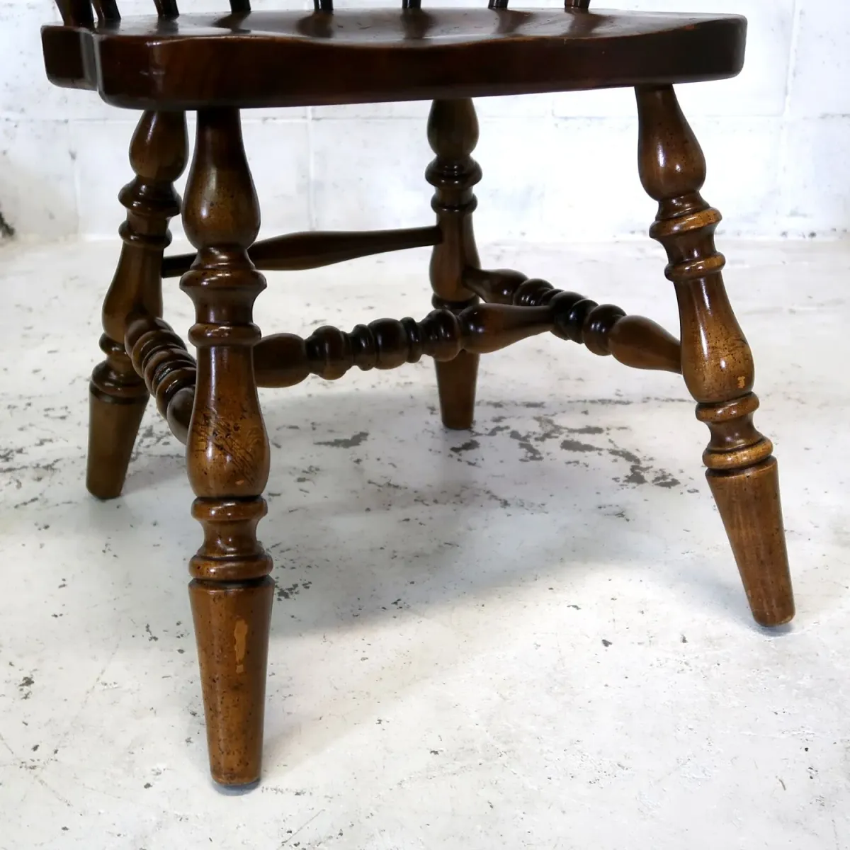 アンティーク ウッド キャプテンチェア