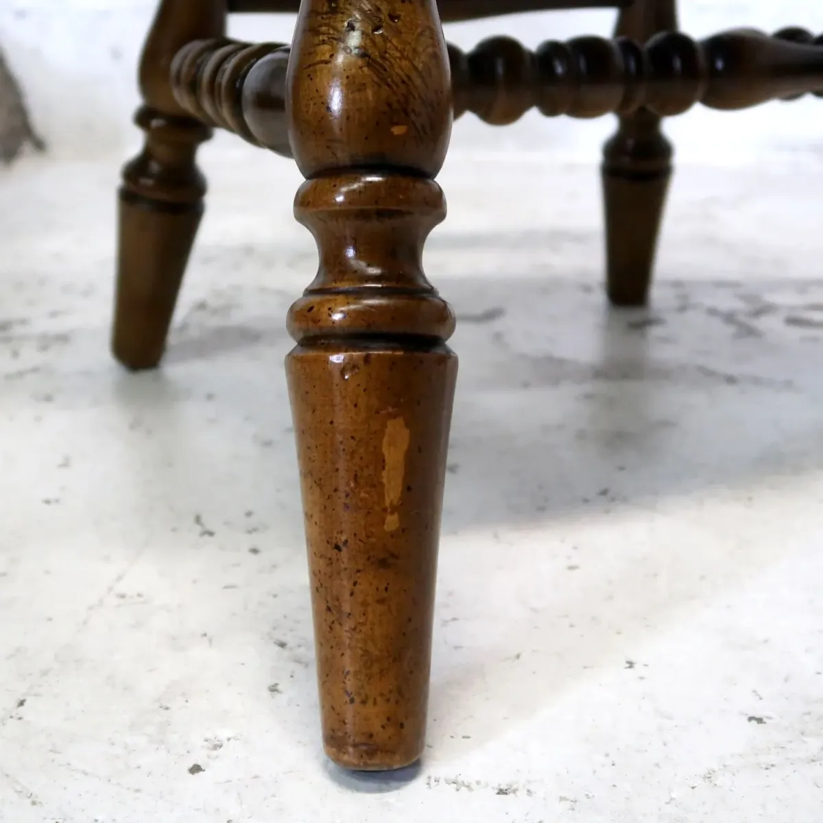 アンティーク ウッド キャプテンチェア