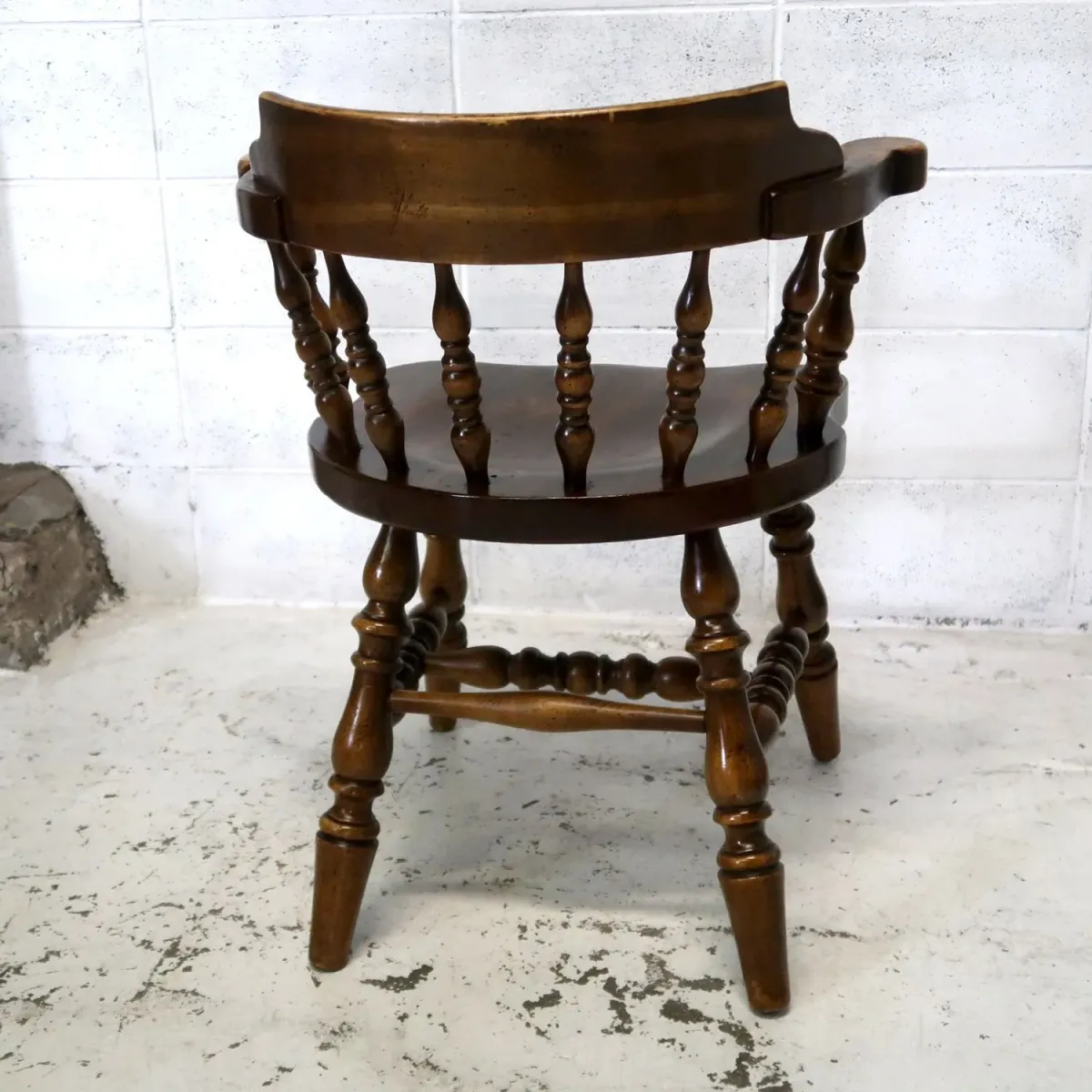 アンティーク ウッド キャプテンチェア