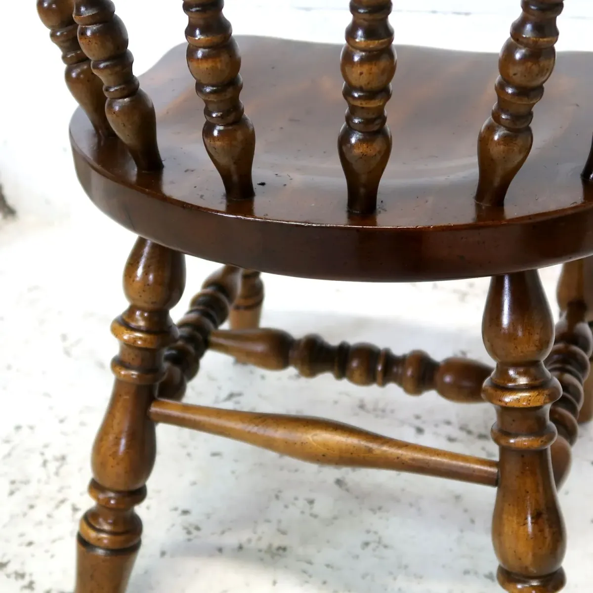 アンティーク ウッド キャプテンチェア