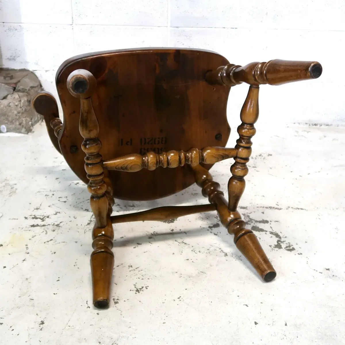 アンティーク ウッド キャプテンチェア