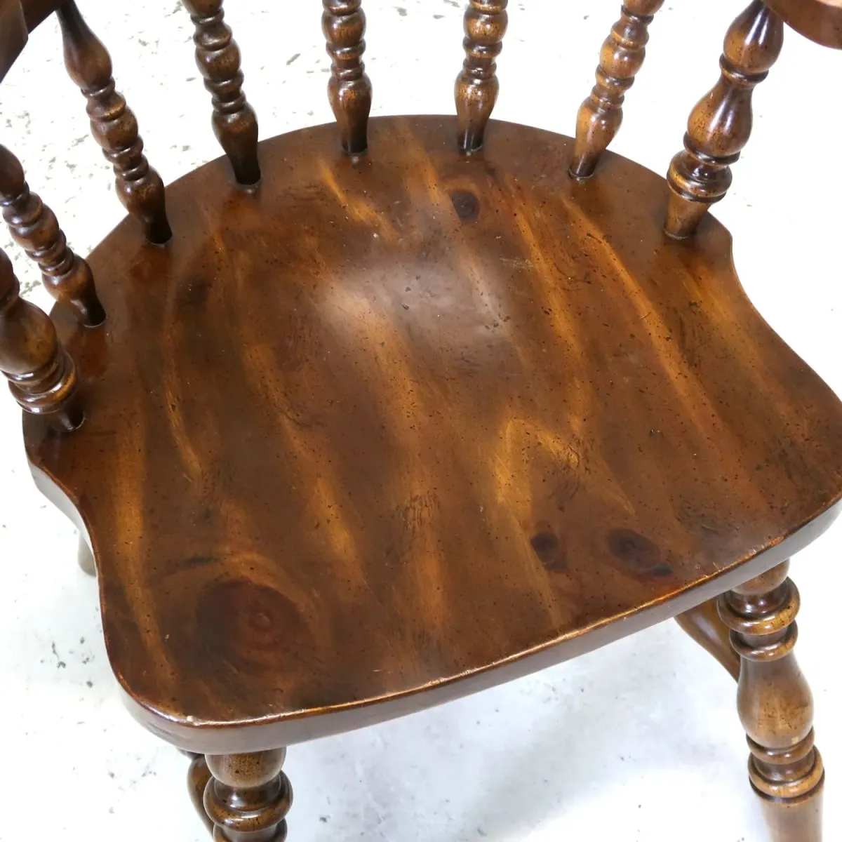 アンティーク ウッド キャプテンチェア