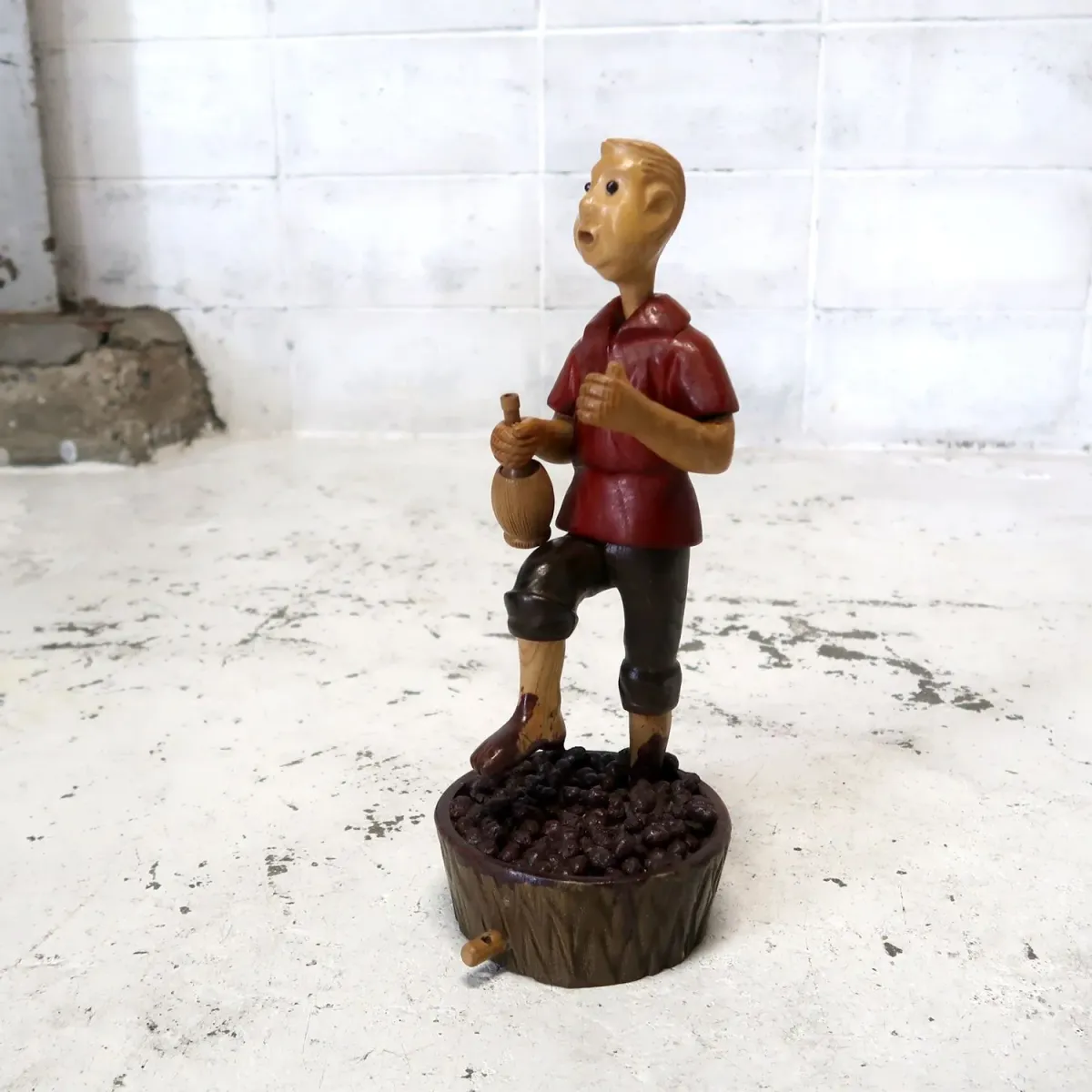 70's ROMER レーマー社製 ビンテージ 木彫り人形